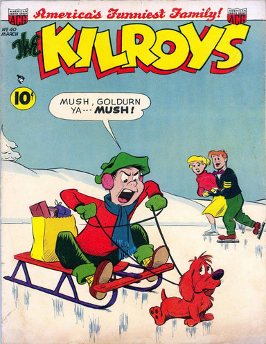 Kilroys Number 40 Childrens Comic Book