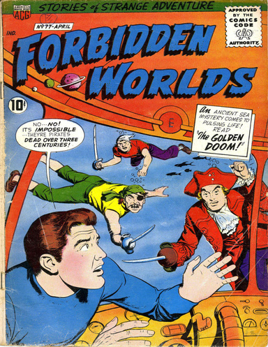 Forbidden Worlds Number 77 Horror Comic Book
