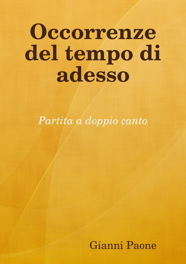 Occorrenze del tempo di adesso