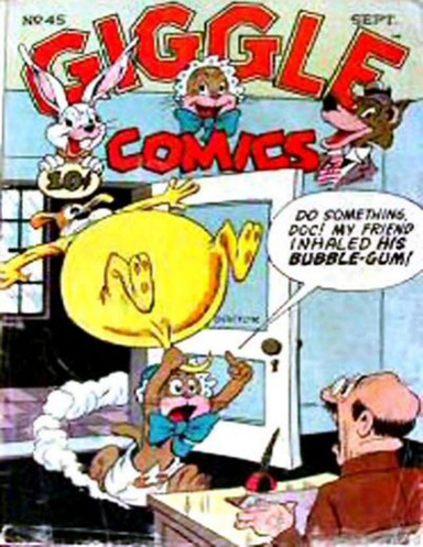 Giggle Comics Number 45 Humor Comic Book