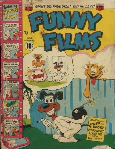 Funny Films Number 6 Humor Comic Book