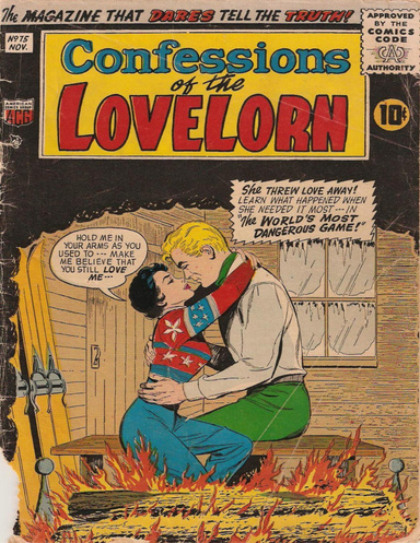 Lovelorn Number 75 Romance Comic Book