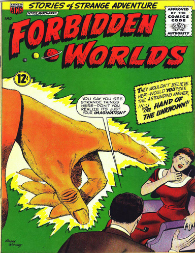 Forbidden Worlds Number 102 Horror Comic Book