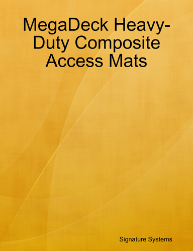 MegaDeck Heavy-Duty Composite Access Mats
