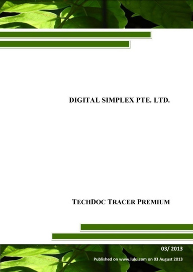 Tech Doc Tracer Premium 03/2013