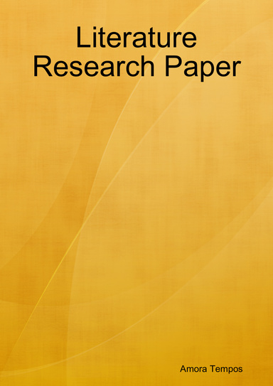 Literature Research Paper
