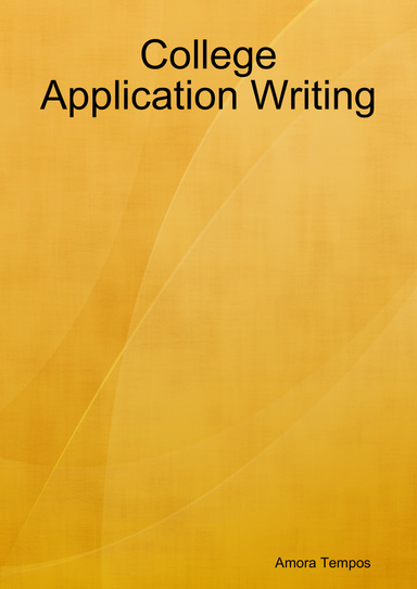 College Application Writing
