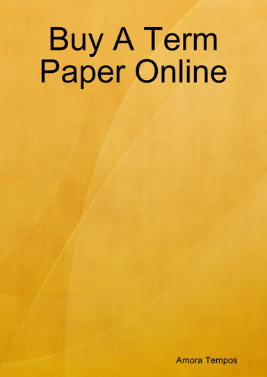 Buy A Term Paper Online