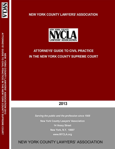 NYCLA Attorneys' Guide to Civil Practice