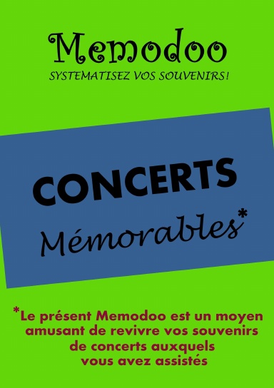 Memodoo Concerts Mémorables