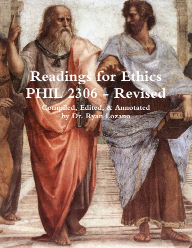 Readings for Ethics - PHIL2306 - Standard - Revised 12/17