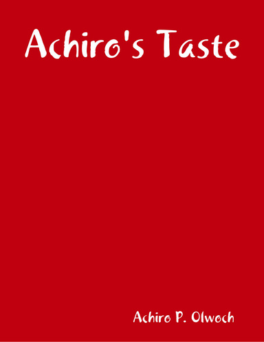 Achiro's Taste