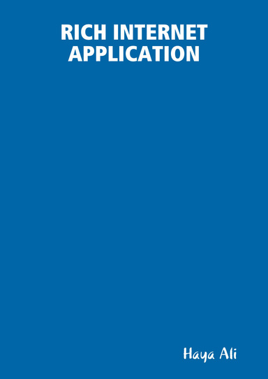 RICH INTERNET APPLICATION