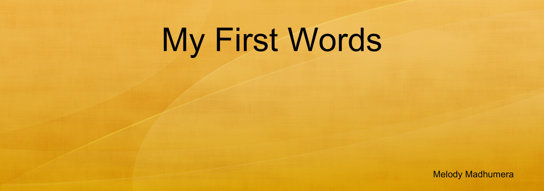 My First Words