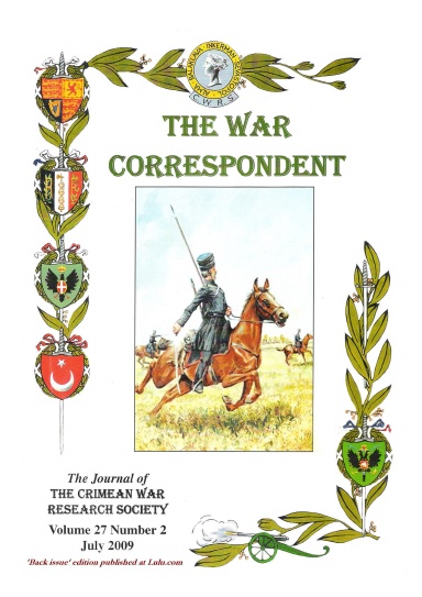 The War Correspondent Vol 27 No.2 July 2009