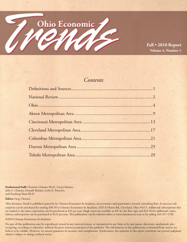 Ohio Trends Fall 2010