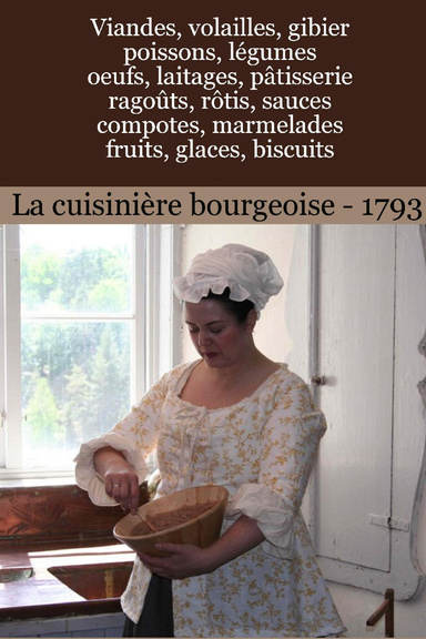 La cuisinière bourgeoise 1793