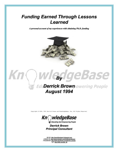 Funding Earned Through Lessons Learned