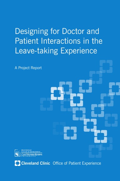 Designing for Doctor and Patient Interactions During the Leave-taking Experience