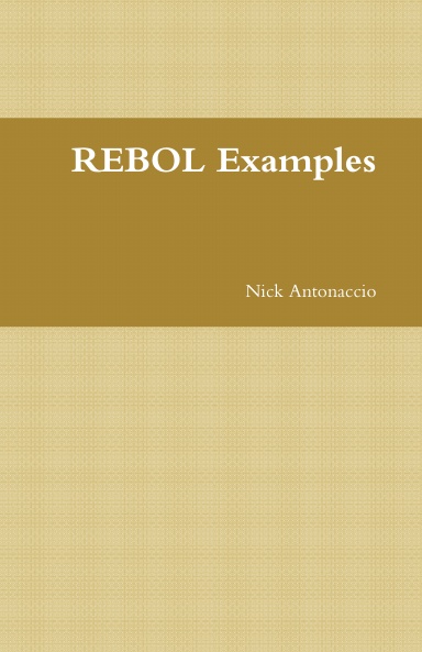 REBOL Examples