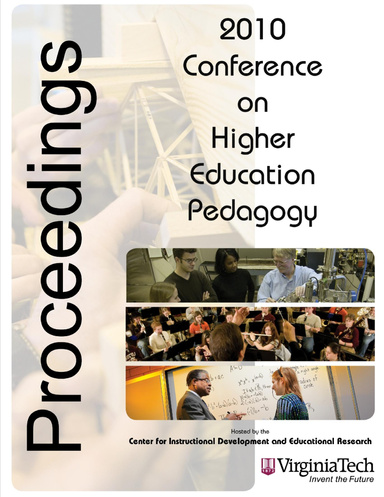 Proceedings of the 2010 Conference on Higher Education Pedagogy