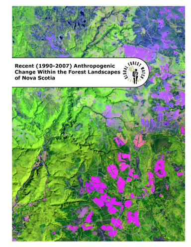 Recent (1990-2007) Anthropogenic Change  Within the Forest Landscapes of Nova Scotia