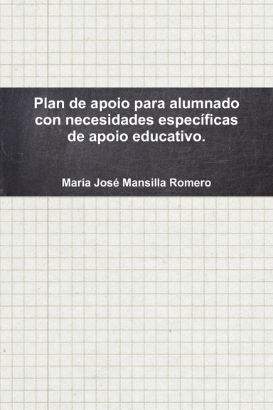 Plan de apoio para alumnado con necesidades específicas de apoio educativo.