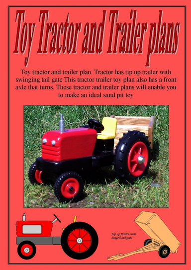 Wooden tractor and trailer plans