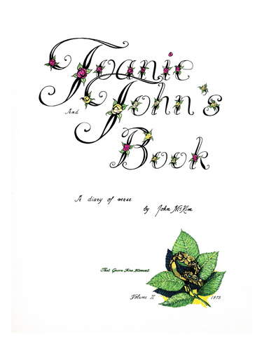 Joanie and John's Book - A diary of verse