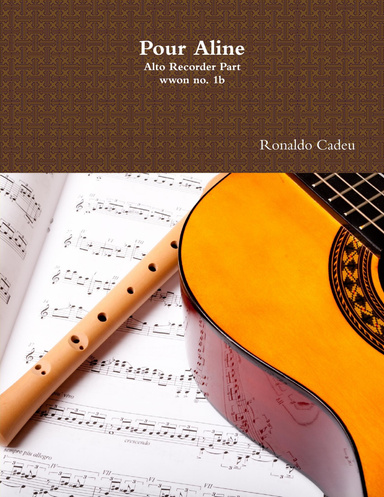Pour Aline Alto Recorder Part