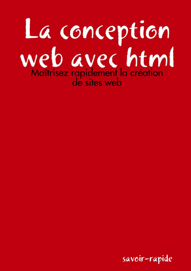 La conception web avec html