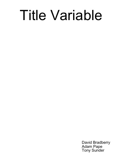 Title Variable