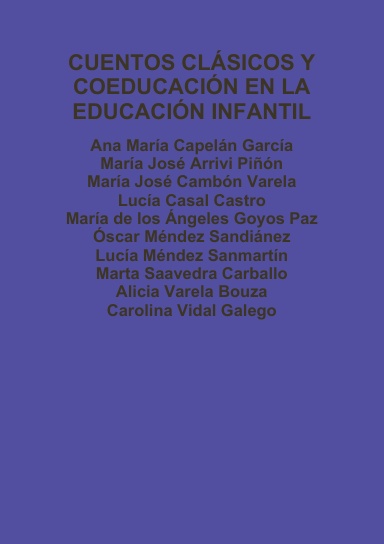 CUENTOS CLÁSICOS Y COEDUCACIÓN EN LA EDUCACIÓN INFANTIL