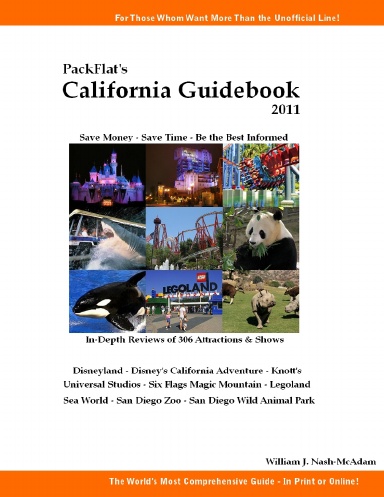 PackFlat's California Guidebook 2011