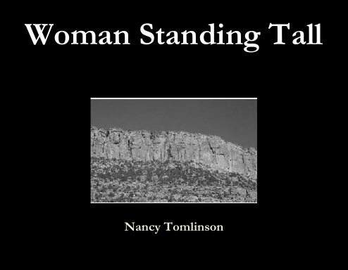 Woman Standing Tall