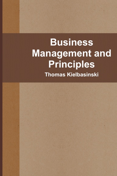 Business Management and Principles