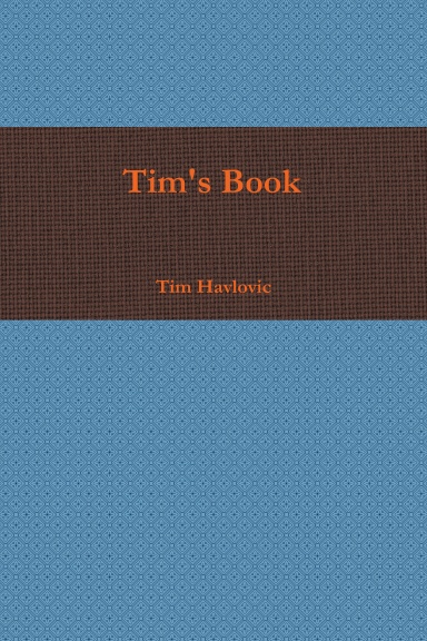 Tim's Book
