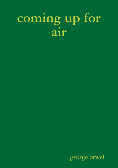 coming up for air