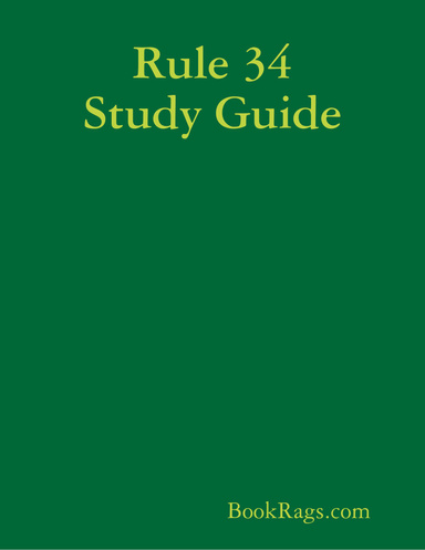 Rule 34 Study Guide