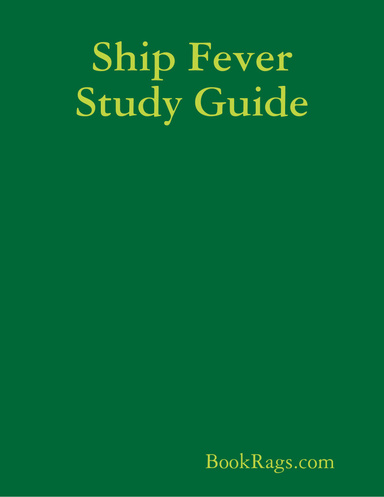 Ship Fever Study Guide