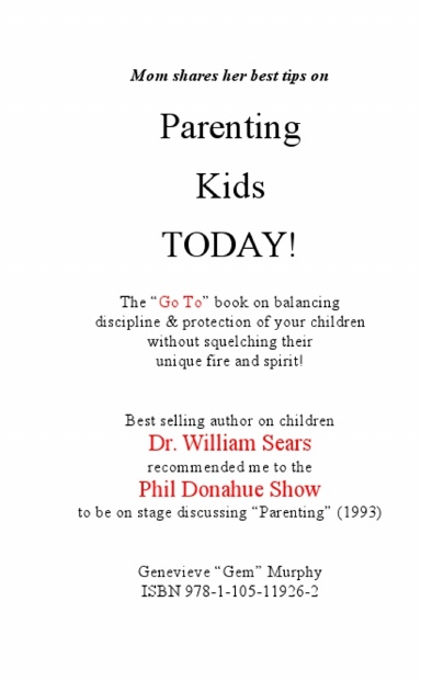 Parenting Kids Today!