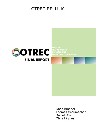 OTREC-RR-11-10