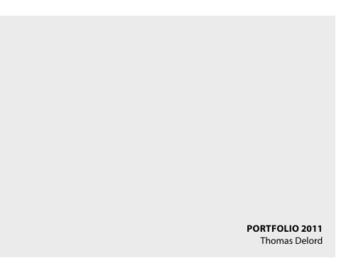 Portfolio 2011