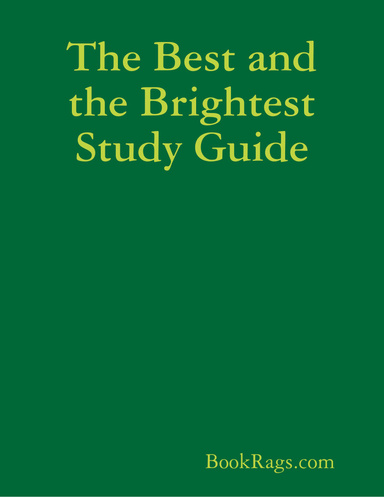 The Best and the Brightest Study Guide