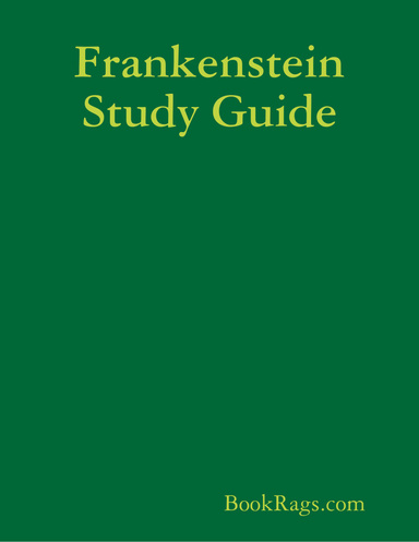Frankenstein Study Guide