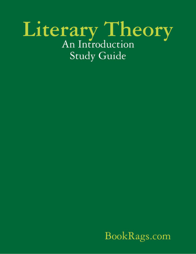 Literary Theory: An Introduction Study Guide