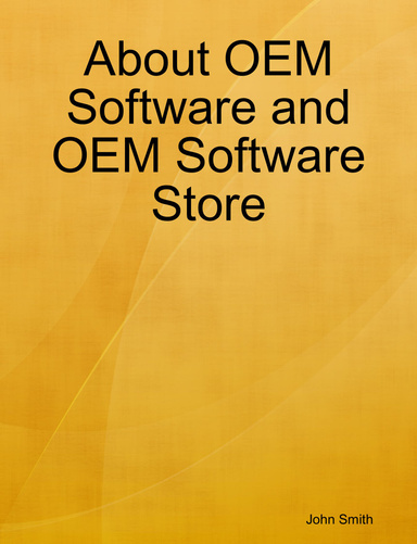 About OEM Software and OEM Software Store