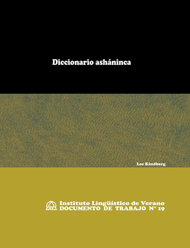 Diccionario asháninca (DT N° 19)