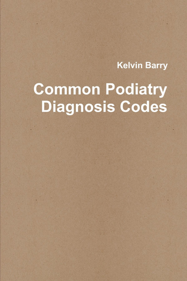 Common Podiatry Diagnosis Codes
