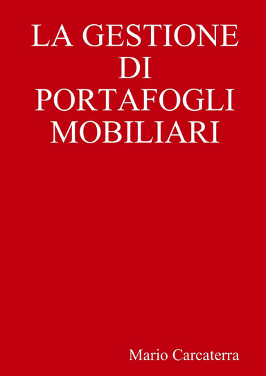 La gestione di portafogli mobiliari